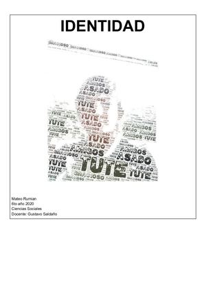 TRABAJO DE IDENTIDAD