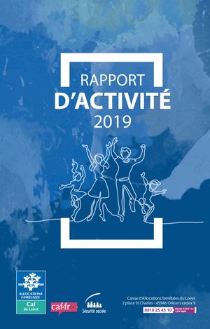 Caf Du Loiret Rapport D'activité 2019