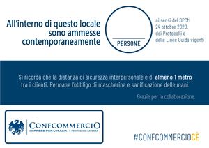 Cartello Esercizi Commerciali