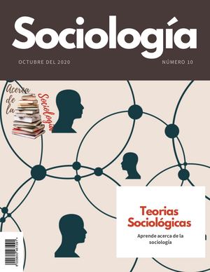 Teorías Sociológicas