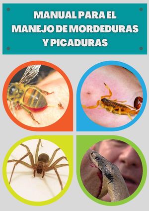 Manual De Para El Manejo De Mordeduras Y Picaduras En Petroleras De Campo