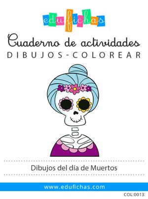 Dibujos para colorear del día de muertos
