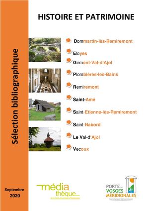 Histoire des 10 communes - Septembre 2020