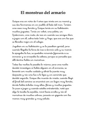 El Monstruo Del Armario