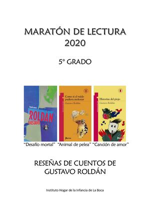 Maratón De Lectura 5to