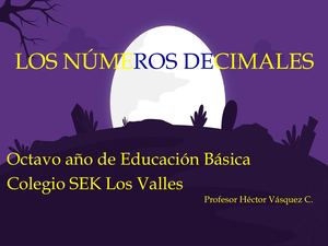 03 - Los Números Decimales