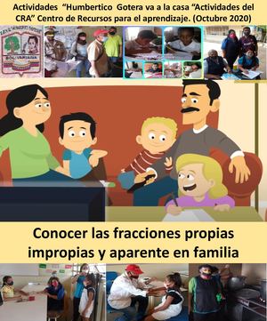 Escuela Boliv. Humberto Gotera, Llamada Fracciones Propias, Impropias Y Aparentes