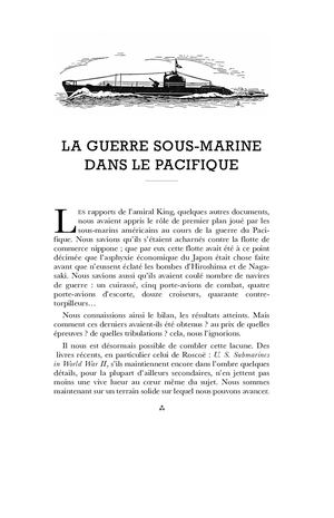 Benoist - La guerre sous-marine dans le Pacifique (Avril 1951)