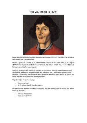 Nicolau Copèrnic Article