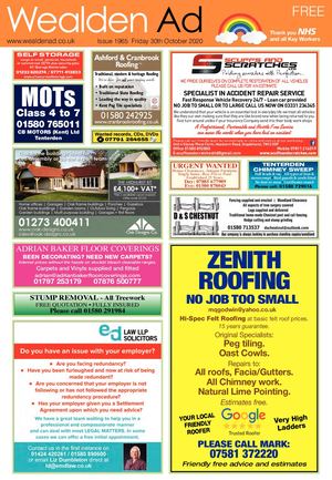 Wealden Ad 30/10/2020