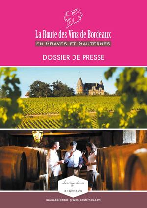 DP Route des vins de Bordeaux en Graves et Sauternes