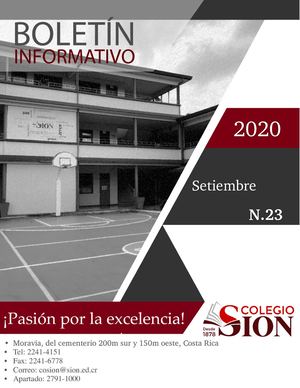 Boletín Informativo N 23