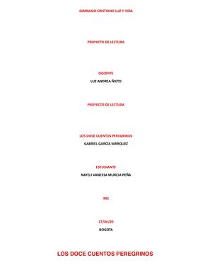 Proyecto De Lectura 2 La Santa (1)