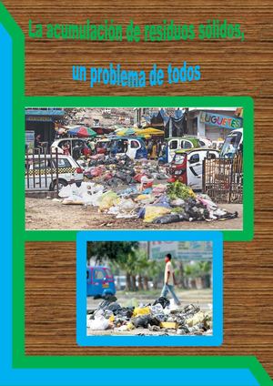 Fanzine Sobre La Acumulacion De Residuos Solidos Docx
