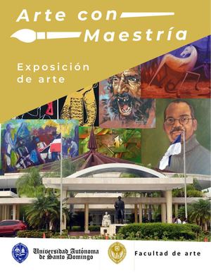 Catalogo de exposición de arte