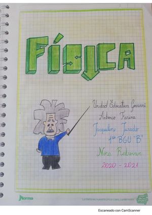 Cuaderno de materia de física