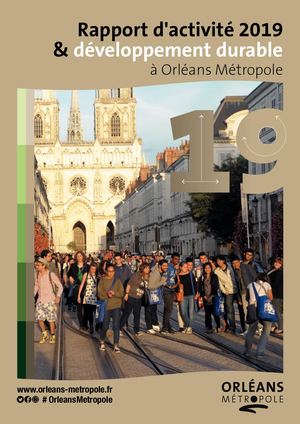 Rapport d’activité & développement durable 2019 à Orléans Métropole