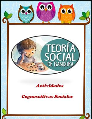 Cartilla Procesos Cognitivos De Bandura