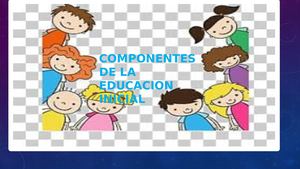 Diapositivas de COMPONENTE DE LA PRIMERA INFANCIA