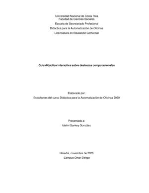 Trabajo Conjunto De Idalmi