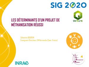 Les déterminants d'un projet de méthanisation réussi