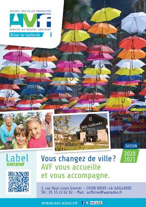 Guide Pratique AVF Bienvenue à Brive AVF 2020-2021
