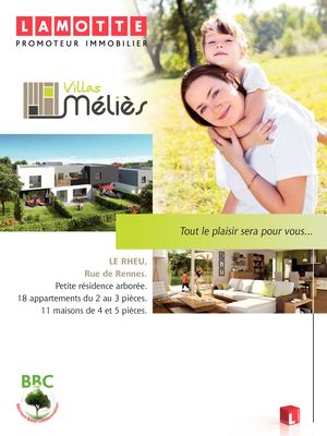 Villas Méliès à Le Rheu (35) - Programme immobilier neuf - Lamotte