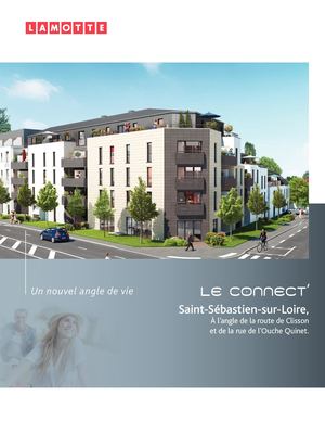 Le Connect à Sébastien-sur-Loire (44) - Programme immobilier neuf - Lamotte