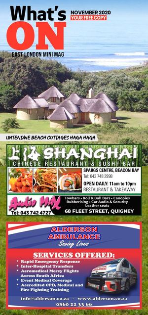 What's On East London Za Nov 2020