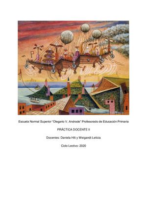 Práctica Docente Ii Clases Para Calameo 1