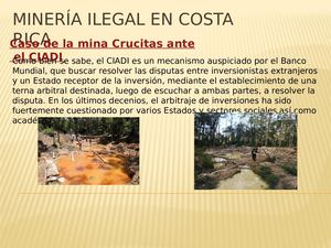 Minería Ilegal En Costa Rica