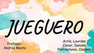 Jueguero