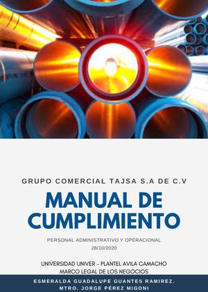 Manual De Cumplimiento