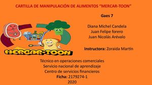 Cartilla De Manipulacion De Alimentos GAES 7