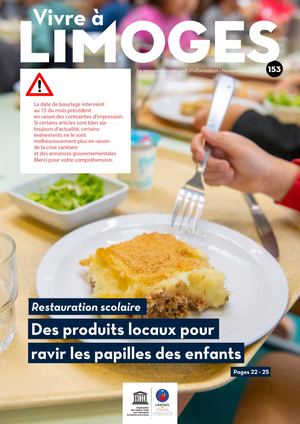 Vivre à Limoges n° 153 - Nov. 2020