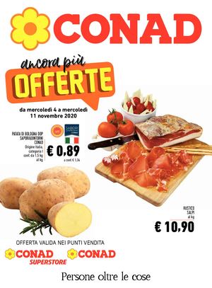Rilancio Conad Lazio Nord Ovest 04 11 Novembre 2020
