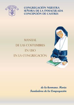 Manual de las Costumbres en uso en la Congregación 1840