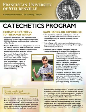 Catechetics one-pager 2020