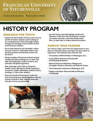 History one-pager 2019 20