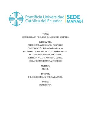 Métodos Para Fidelizar En Las Redes Sociales