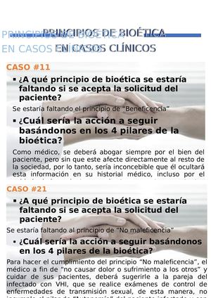 Principios De La Bioética