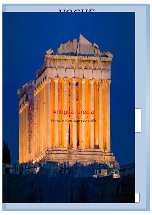 La Antigua Grecia