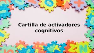 Cartilla De Activadores Cognitivos