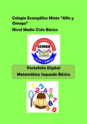 MATEMÁTICA SEGUNDO BÁSICO