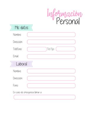 Modelo Agenda Semanal