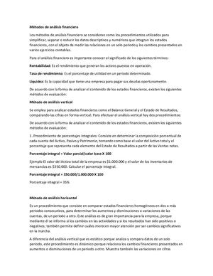 ANALISIS HORIZONTAL Y VERTICAL