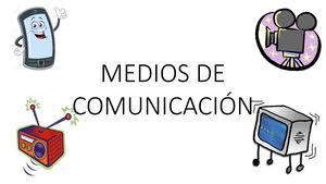 Medios De Comunicacion