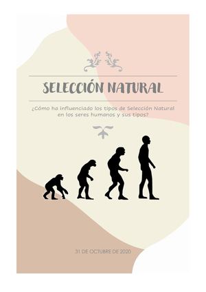 Selección Natural Rojas Cisneros Kiara