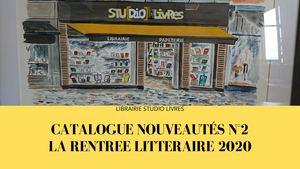 Rentrée Littéraire 2020