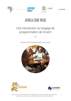 Scratch 3 Africa Code Week Fr Support De Cours